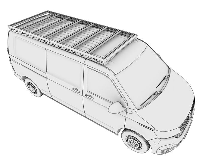 Dachträger Volkswagen T5 T6 T6.1 Langer Radstand LWB Airholder