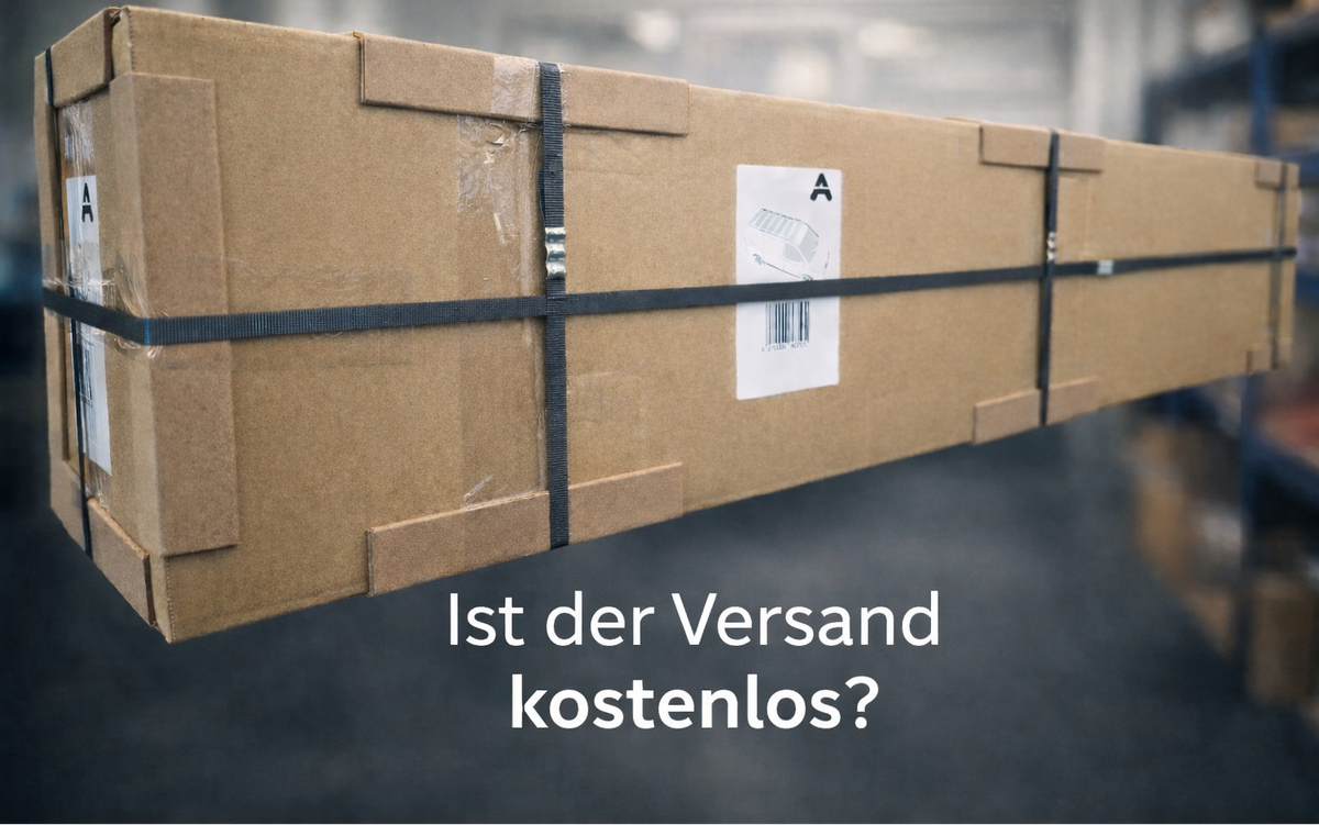 Kostenloser Versand von Airholder Dachträgern in Deutschland