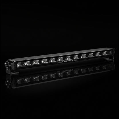 LTPRTZ Flat-X 23 Zoll 2-in-1 Fernscheinwerfer Lightbar mit E-Zulassung, Schrägansicht