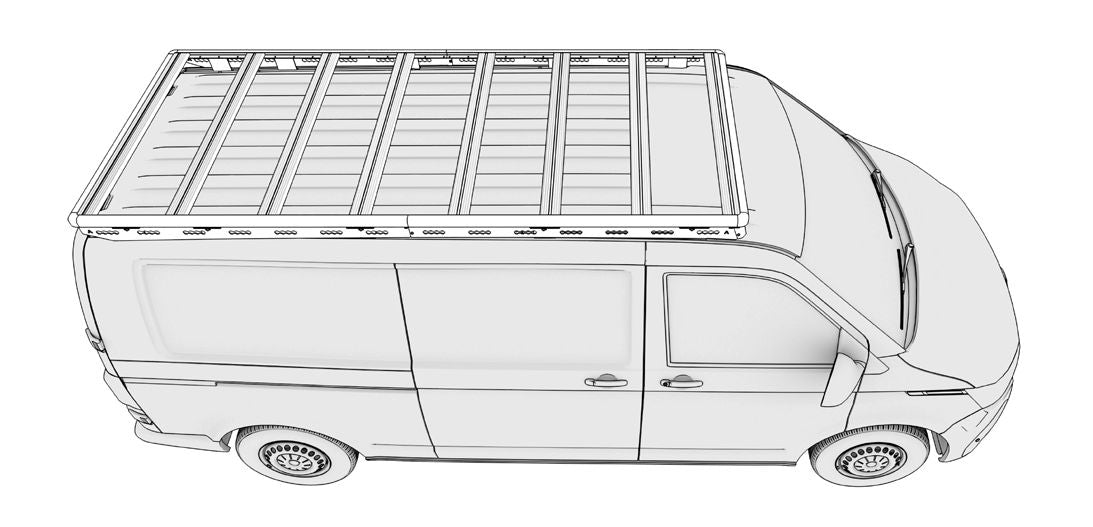 Dachträger Volkswagen T5 T6 T6.1  Langer Radstand LWB Airholder
