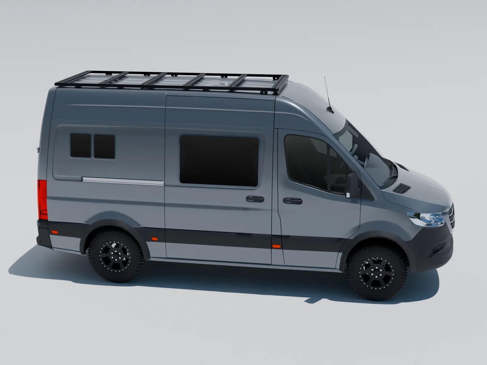 Dachträger Mercedes-Benz Sprinter L2H2 – Beifahrerseite
